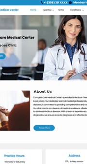 More Infectious Disease Specialists Website Templates